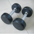 High quality Rubber coated Dumbbell fitness equipment